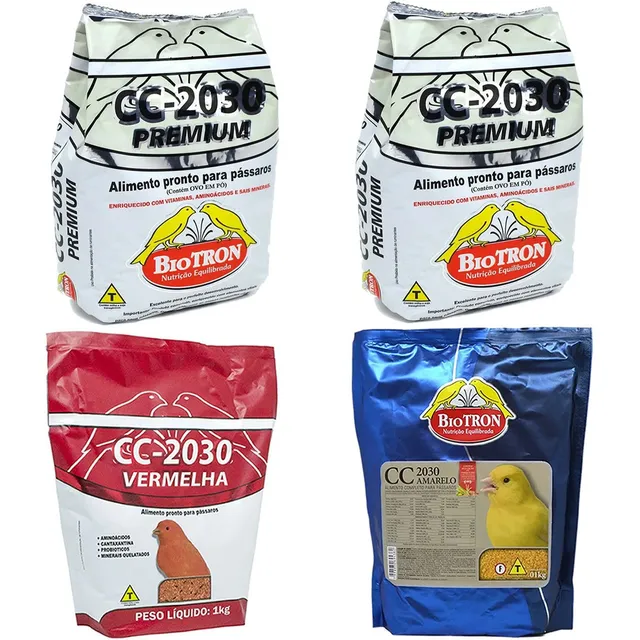 Kit Farinhada Cc2030 Biotron 2 Premium 1 Vermelha 1 Amarela 