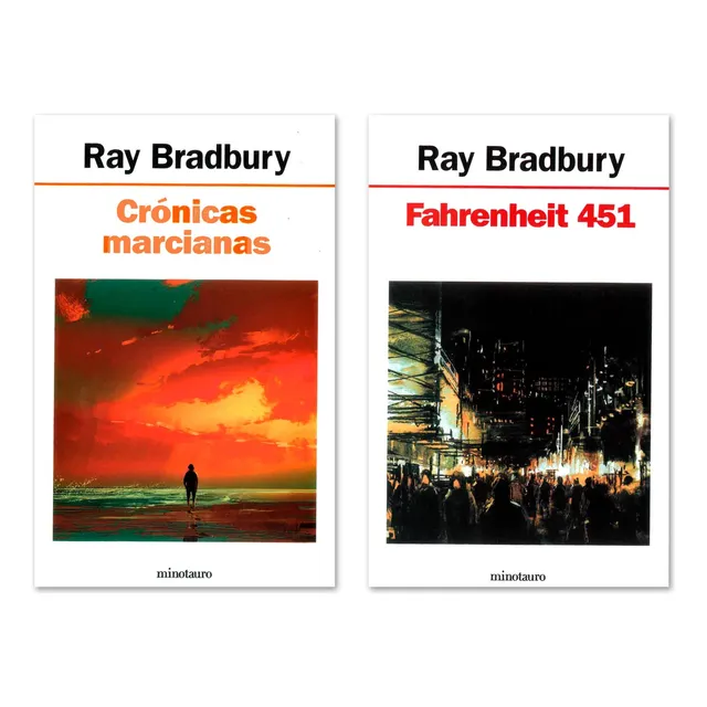 Crónicas Marcianas + Fahrenheit 451 Ray Baradbury Pack