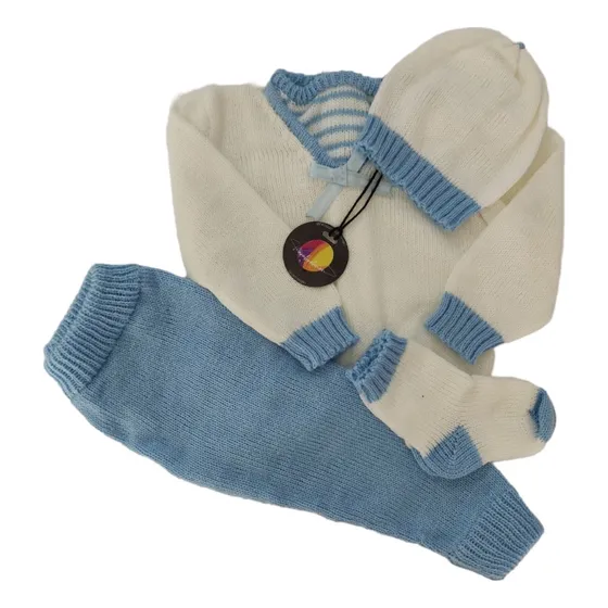 Conjunto De Bebé Tejido Primera Puesta 