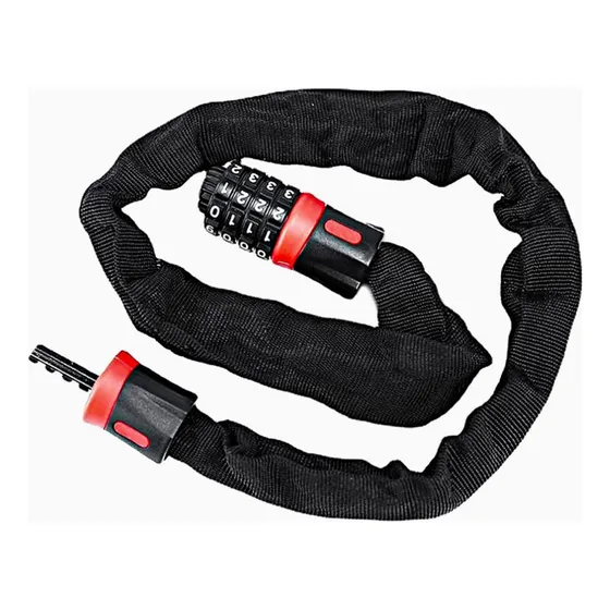 Seguro Cadena Recubierto Moto/bicicleta Con Clave