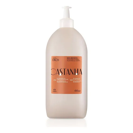 Refil Hidratante Corporal Castanha Ekos 400ml - Natura