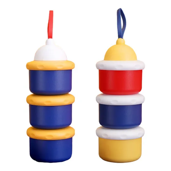 Contenedor Para Leche En Polvo Bebe Alimento 