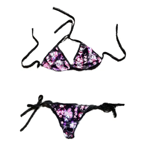 Bikini Hello Kitty Kumori Llamas Aesthetic Kawaii