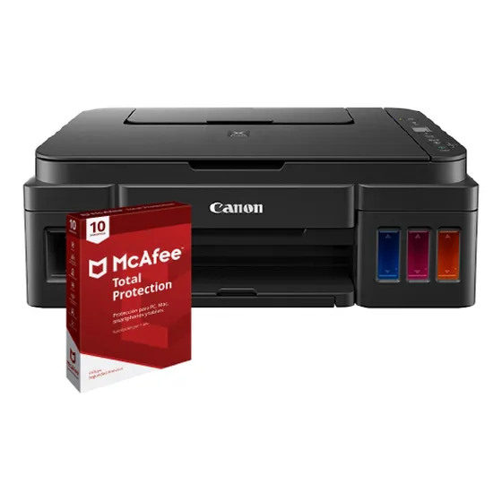 Impresora Simple Función Canon Pixma G1110+ Antivirus Mcafee