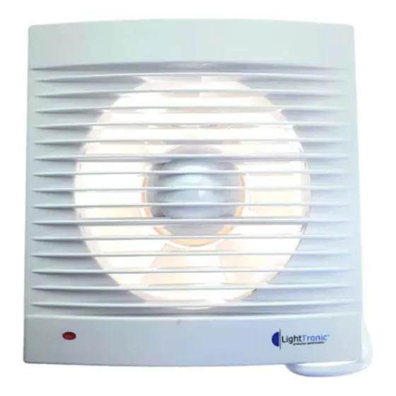 Extractor De Aire Baño Light Tronic 6 Pulgadas 150mm Blanco