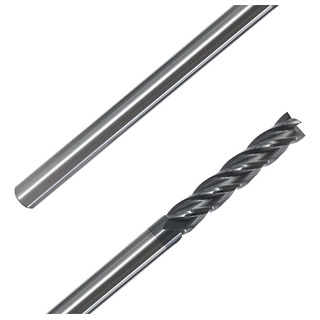 Broca Cortador Largo 4 Filos 6mm Carburo Altin Cnc Hrc50 Broca Cortador Largo 4 Filos 6mm Carburo Altin Cnc Hrc50