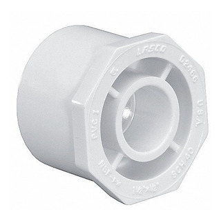 Reducción Bushing Pvc 2-1/2' X 1-1/2 Cedula 40 Hidraulico Reducción Bushing Pvc 2-1/2' X 1-1/2 Cedula 40 Hidraulico