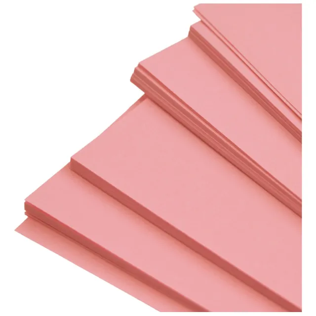Hojas De Papel Bond Color Pastel 100 Piezas 75g Apsa Color Rosa claro