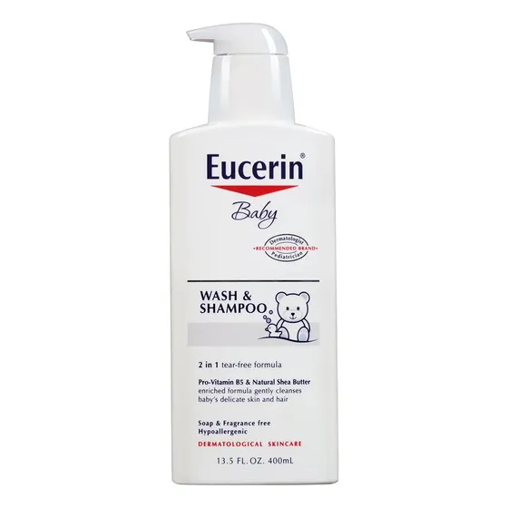 Eucerin Baby Wash&shampoo (400ml)