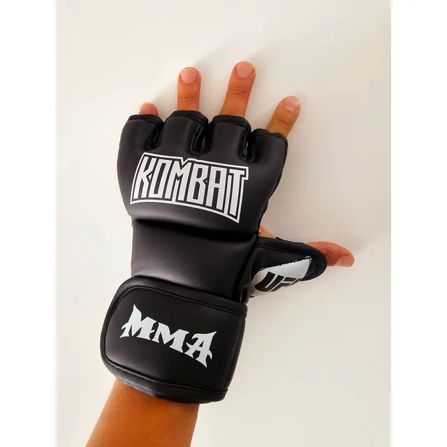 Guantes Kombat Mma Ufc Talla L Color Negro
