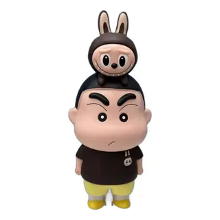 Cabeza De Shin Chan En Crayón De 14 Cm Con Muñeco Modelo Lab Cabeza De Shin Chan En Crayón De 14 Cm Con Muñeco Modelo Lab