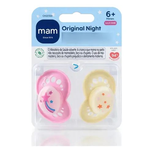 ベルMAMA CHUPETA MAM ORIGINAL 0-6 MESES - EMBALAGEM UNITARIA ROSA | Quartz