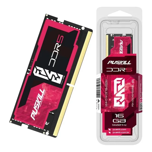 Memoria Ram Puskill Ddr5 16gb 5200mhz Sodimm