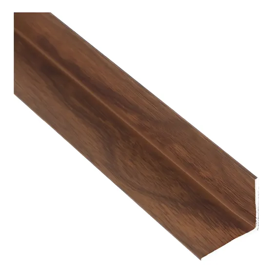Angulo Aluminio Imitacion Madera 15x15