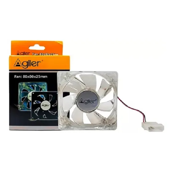 Fan Cooler  Ventilador 80x80x25mm Pc Agiler Agi 8025