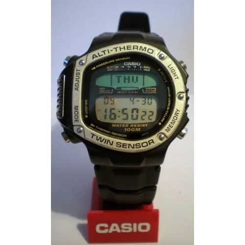 Reloj Casio Pro-trek Altimetro -coleccion Unico Hermoso