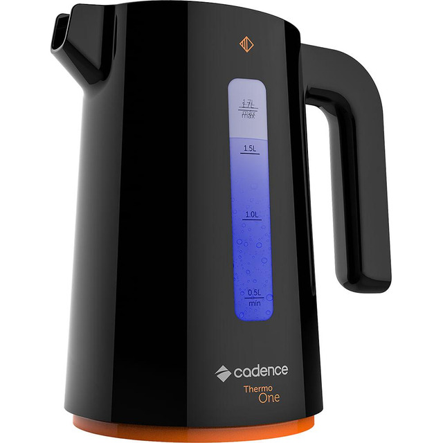 Chaleira Elétrica 1,7 Litros Contrast - Cel388 Cadence Cor Preto 127v