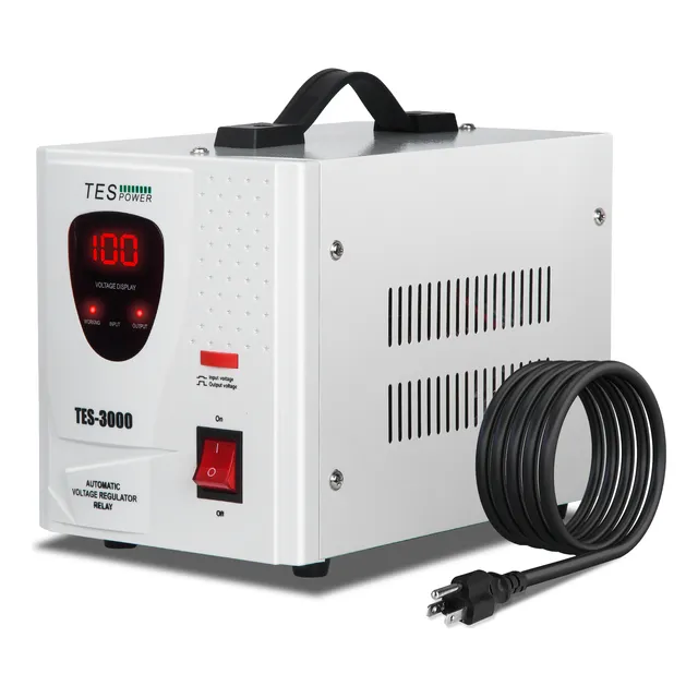 Regulador De Voltaje 3000va/2000w Ideal Para Electrodoméstic
