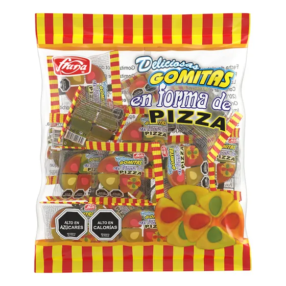 Gomitas Mini Pizza 36 Unidades