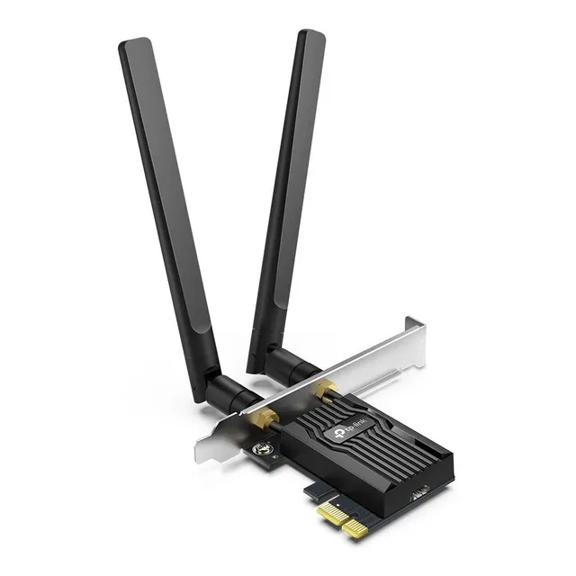 Adaptador De Red Tp Link Tx55e Pcie Wifi 6 + Bluetooth 5.2 