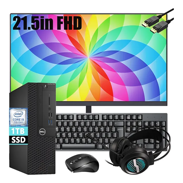 Dell Optiplex 3050 Sff | I5-7500t | 16gb Ram | 1tb Ssd | Lcd