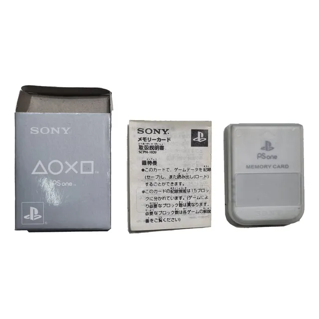 Memory Card Ps1 Para Playstation O Psone -local- Museum