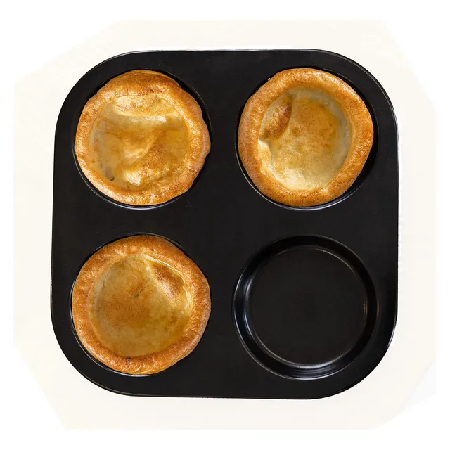Yorkshire Pudding Lata Bandeja 4 Tazas | Robusta Bandej...