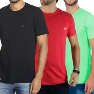 Kit 3 Camisetas Masculinas Polo Wear Original VĂĄrias Cores Kit 3 Camisetas Masculinas Polo Wear Original VĂĄrias Cores