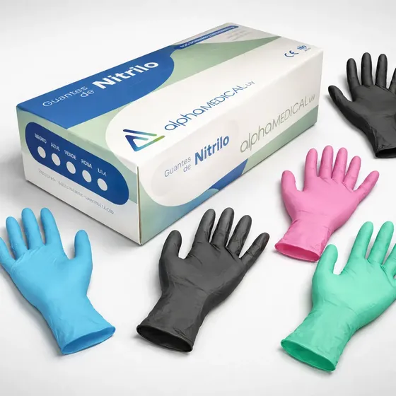 Guantes De Nitrilo Caja 100u. | Cuotas sin interés