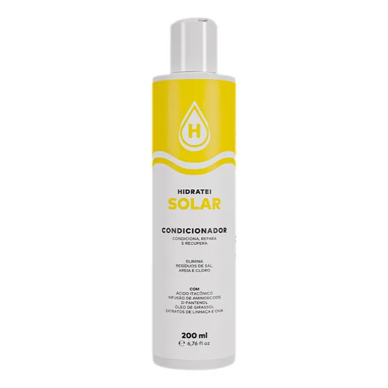 Condicionador Hidratei Linha Solar 200ml Hidrata E Repara
