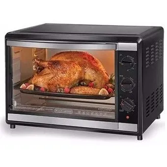 Horno Eléctrico Black & Decker Cto300 52 Lts-negro