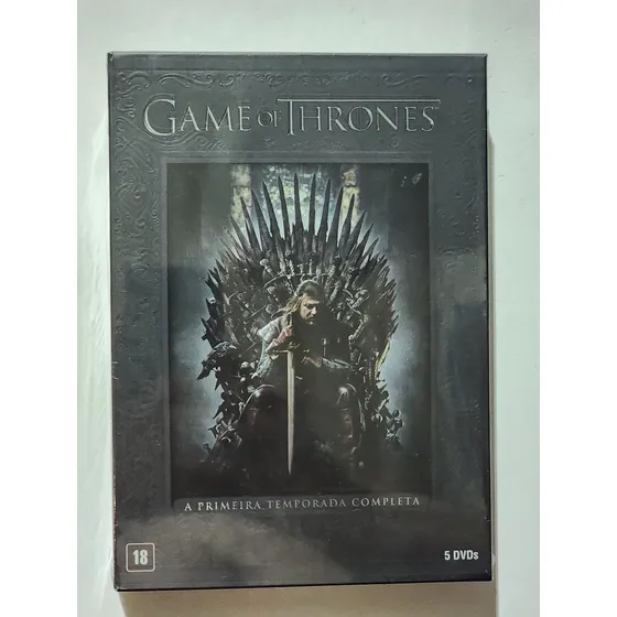 Box Dvd Serie Game Of Thrones 1 Temporada Original Lacrada