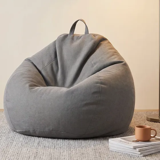 Puf Gigante En Forma De Pera Y Sin Relleno 100*120cm