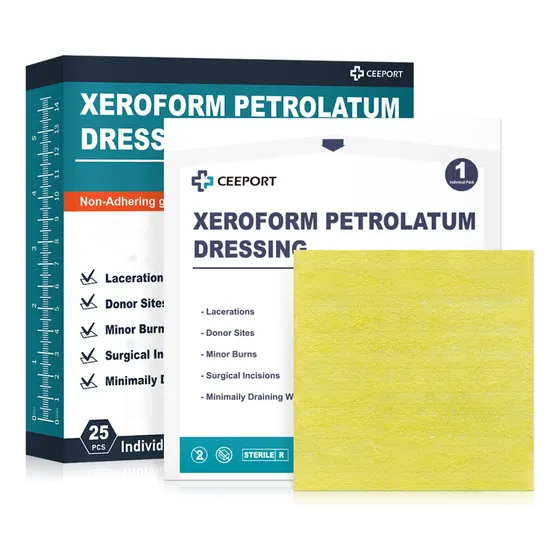 Ceeport Xeroform Petrolatum Dressing 4x4, Xwzcw