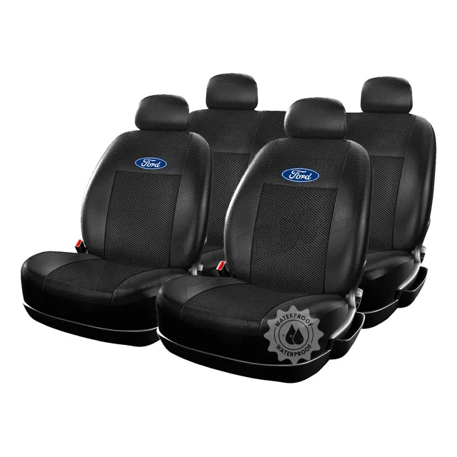 Funda Asiento Auto Cuero Ford Ka + Freestyle Trasero 60/40