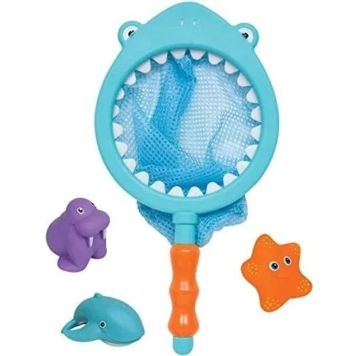 Pescaria De Banho Tubarão Baby Shark Buba Bichinhos Oceano