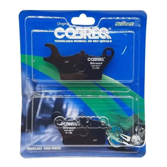 Pastilha Freio Dianteiro Yamaha Fazer 150 16 Ed N1788 Cobreq