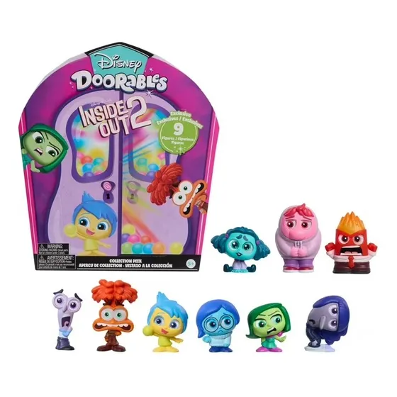 Disney Doorables Inside Out 2 Intensamente 2 C/9 Figuras