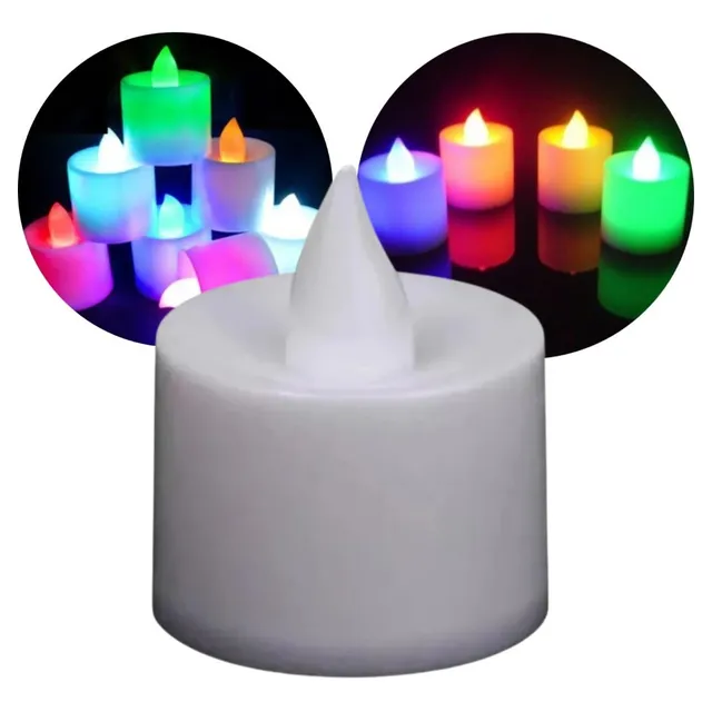 Velitas Vela Led Blanca Luz Cálida X24 U