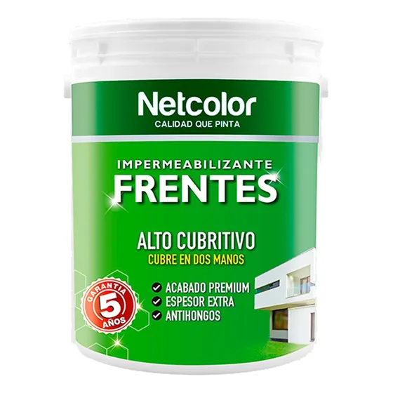 Pintura Exterior Frentes Netcolor Colores 20lts | Giannoni