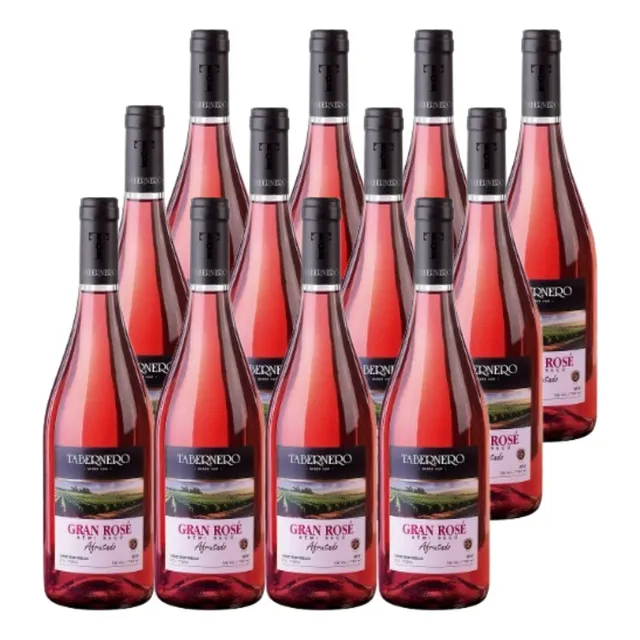 Caja De 12 Vinos Semiseco Rose 750ml