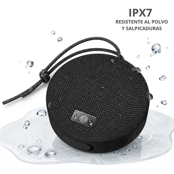 Parlante Bluetooth Portátil JD C180 6W RMS Waterproof Resistente Agua Audio Potente