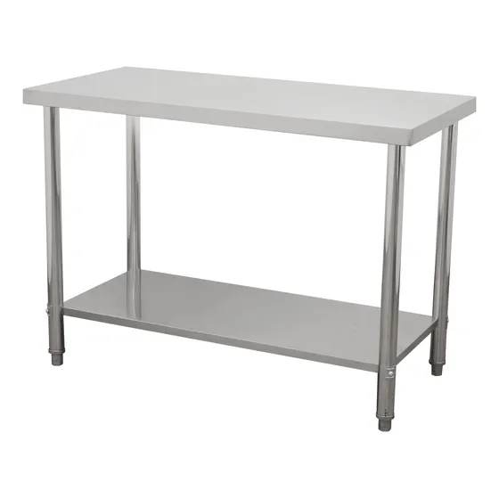 Mesa De Trabajo Acero Inoxidable Mindejal Envió Gratis