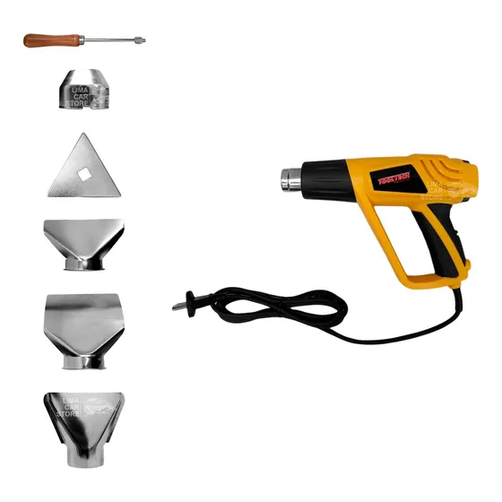 Pistola Maquina De Calor Profesional 2000w Tooltech 