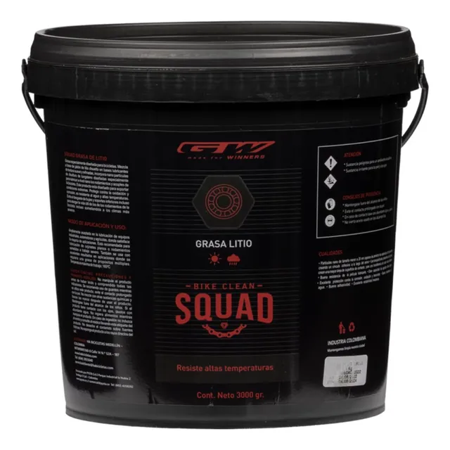Grasa De Litio *3 Kilos Squad