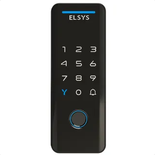 Fechadura Digital Elsys Wifi Esfds4100v Sobrepor Tecno Preta Fechadura Digital Elsys Wifi Esfds4100v Sobrepor Tecno Preta