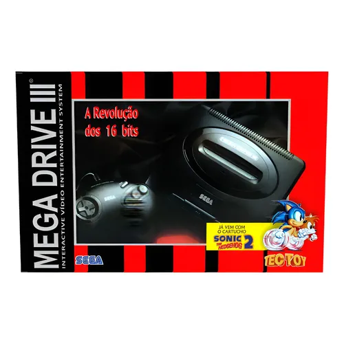 Sega Genesis Mini 2 Cor Preto | MercadoLivre