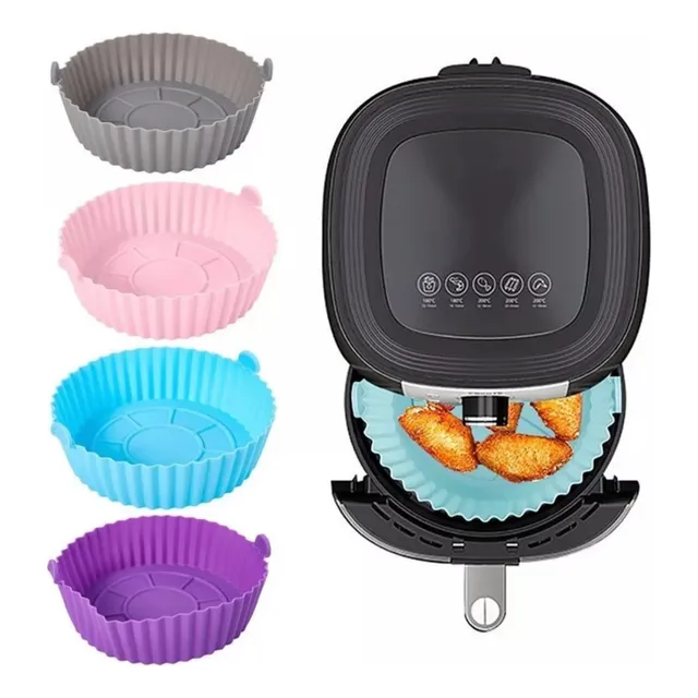 Bandeja De Silicona Para Freidora De Aire Air Fryer
