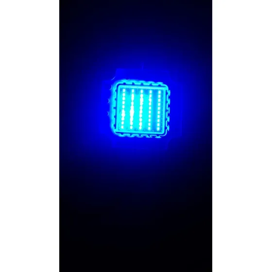 Kit 10x Pastilha Chip Led 50w Reparo Refletor 
