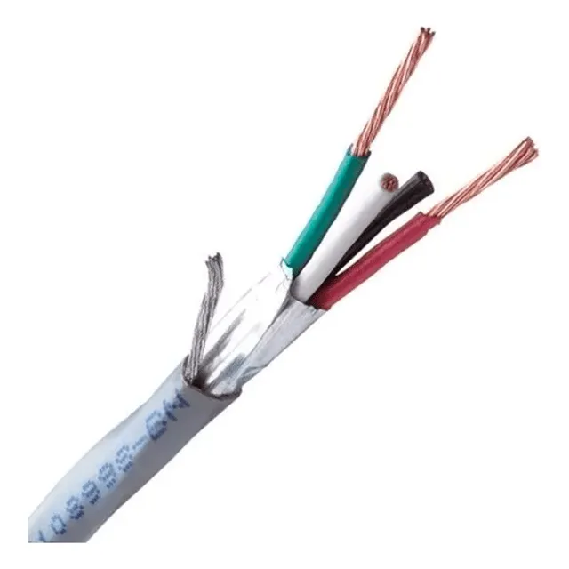 Bobina 305 Mts Cable Belden 4x18 Awg Blindado Gris 5302fe 
